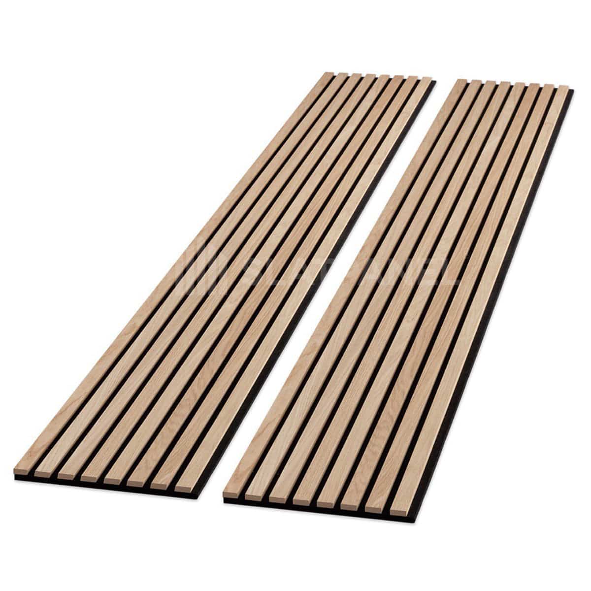 Slatpanel® Oak Natural Core Acoustic Slat Wood Wall Panels