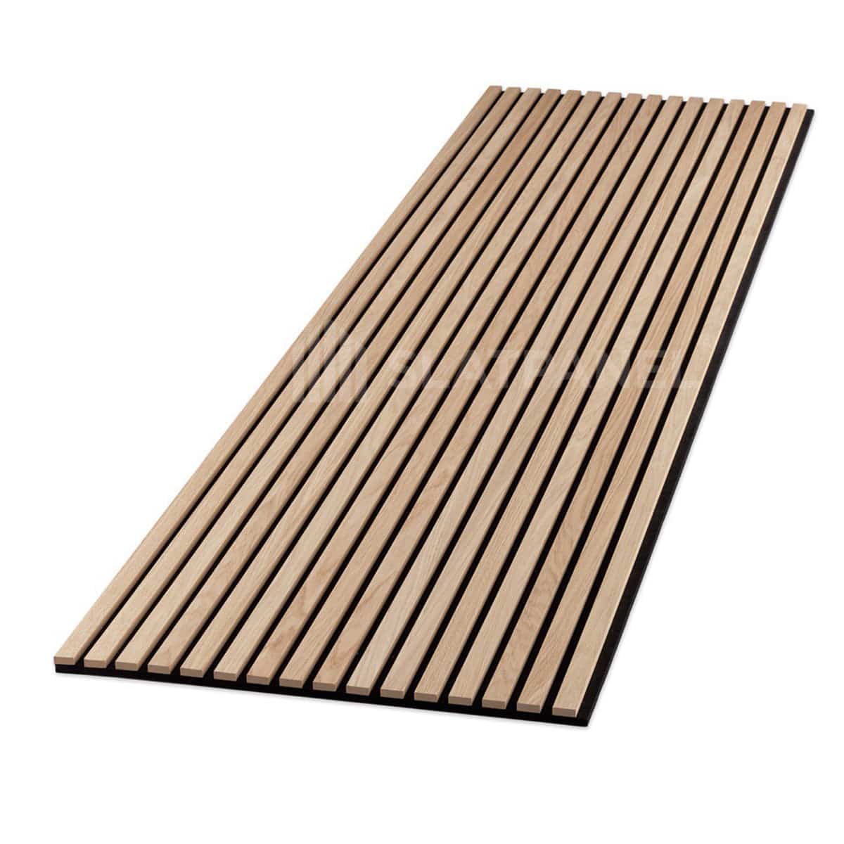 Slatpanel® Oak Natural Core Acoustic Slat Wood Wall Panels